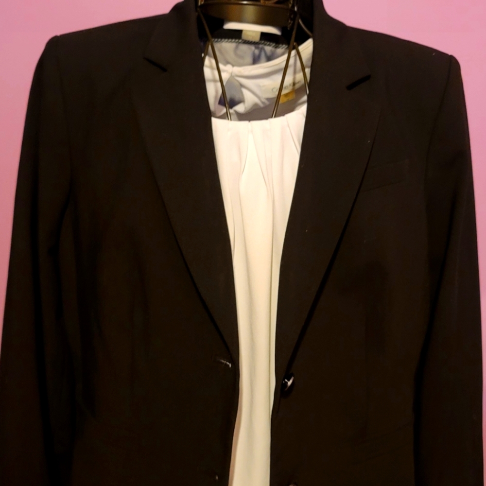 Calvin Klein double button blazer